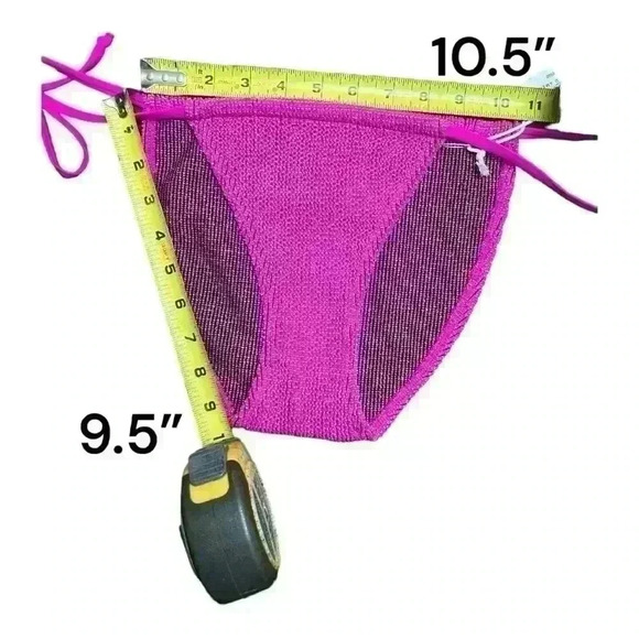 Good American - Style: Always Fits Tiny Metallic Bottom; Size: 3/4 - Picture 4 of 6